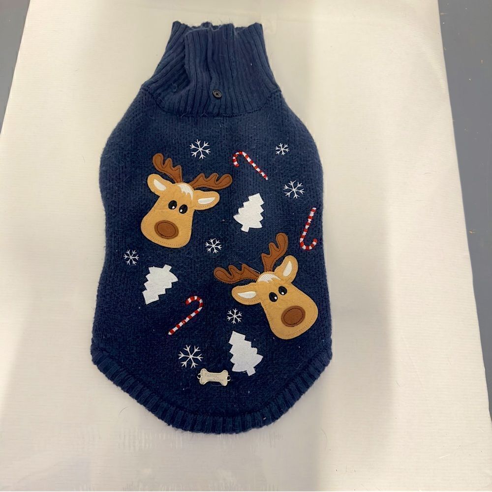 Buddy and Finn Dog Sweater Christmas Holiday Theme - Picture 3 of 8